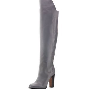Vince Dempsey Leather Over-The-Knee Boot
